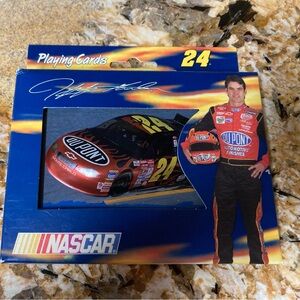 NASCAR Jeff Gordon Playing Cards - Blue 2 decks